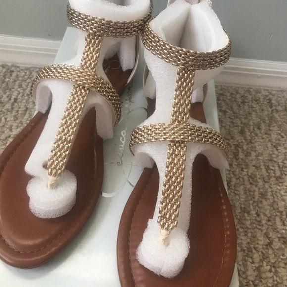 Jessica Simpson Shoes - Jessica Simpson Ravenna Flat Sandal SZ 9